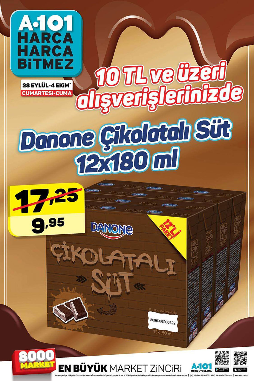 28 Eylül – 4 Ekim 2019 A101 Aktüel Tekli Dev İndirim Kataloğu
