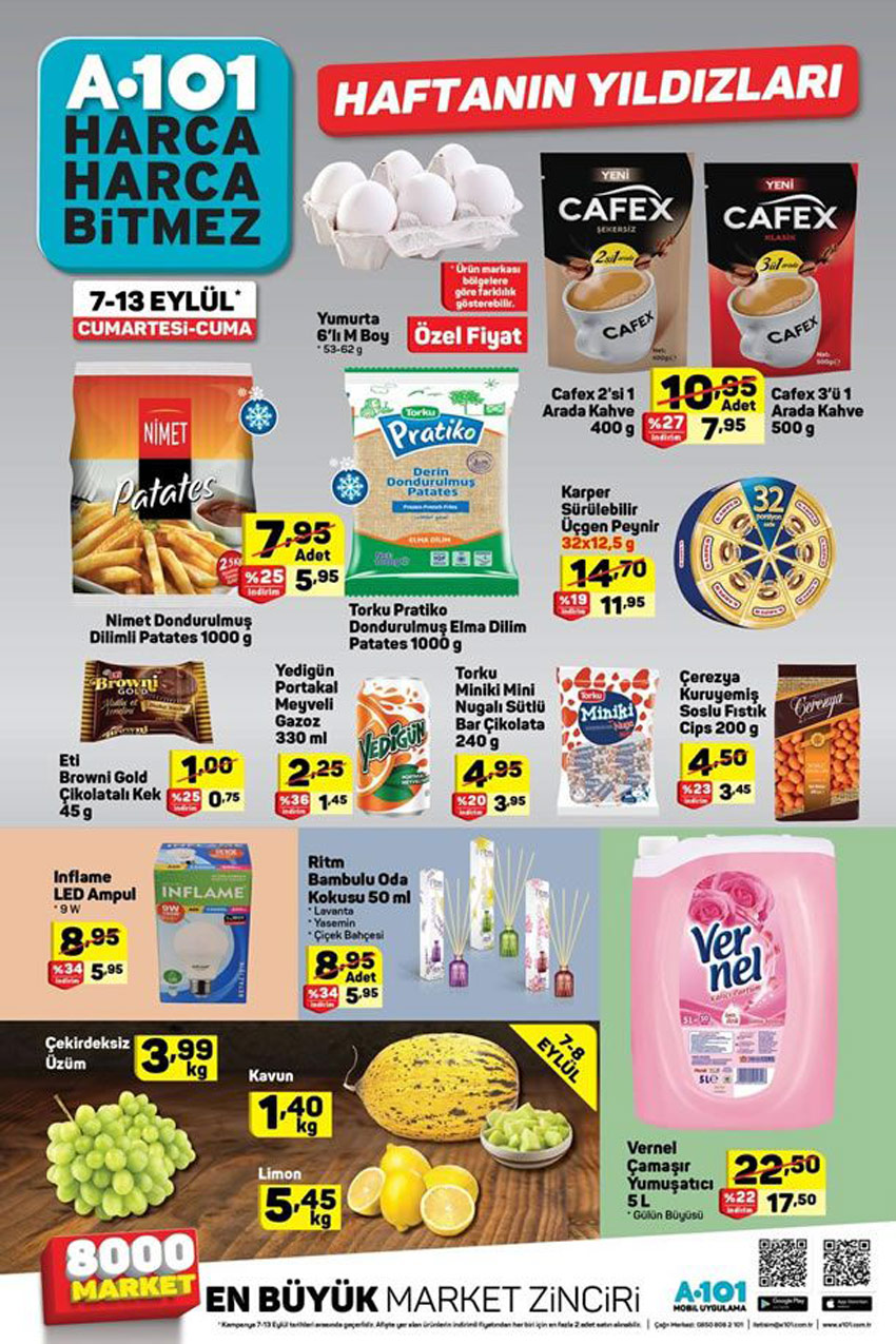 A101 7 Eylül 2019 Aktüel Ürünler Kataloğu
