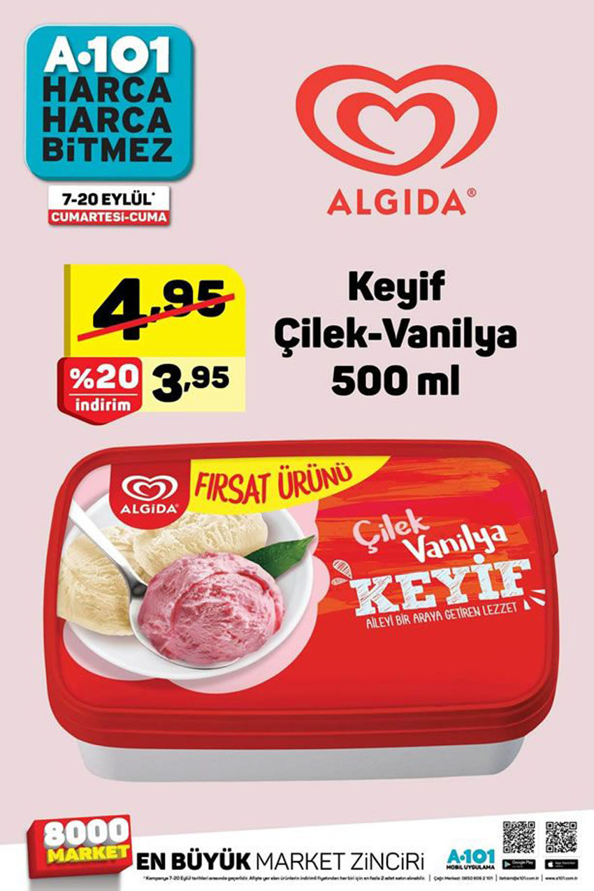 A101 7 – 13 Eylül Serinleten Yaz İndirimi Aktüel Ürünü
