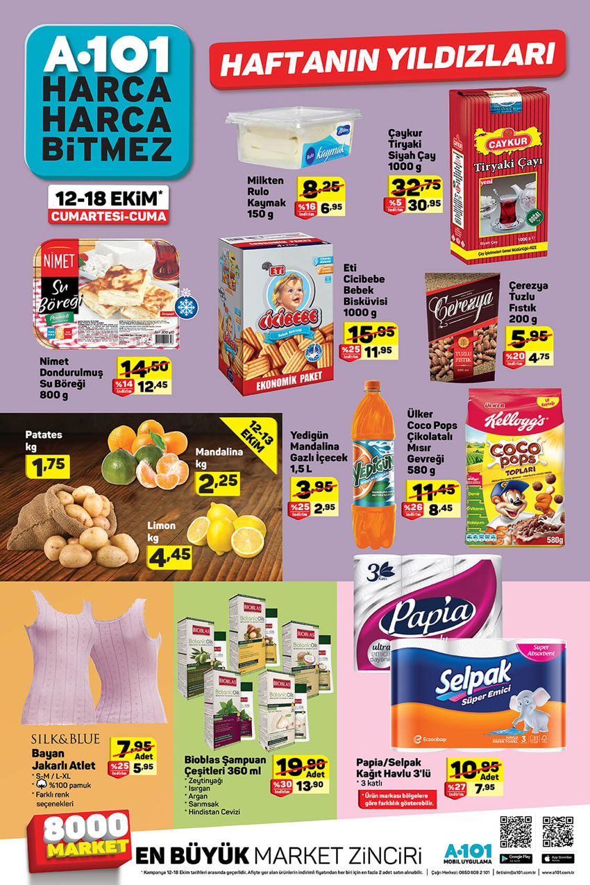 A101 12 Ekim 2019 Aktüel Ürünler Kataloğu