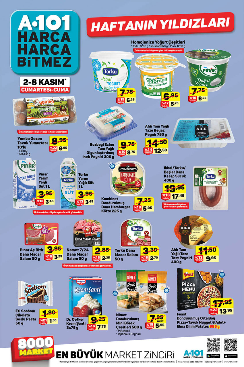 A101 2 Kasım 2019 Aktüel Ürünler Kataloğu