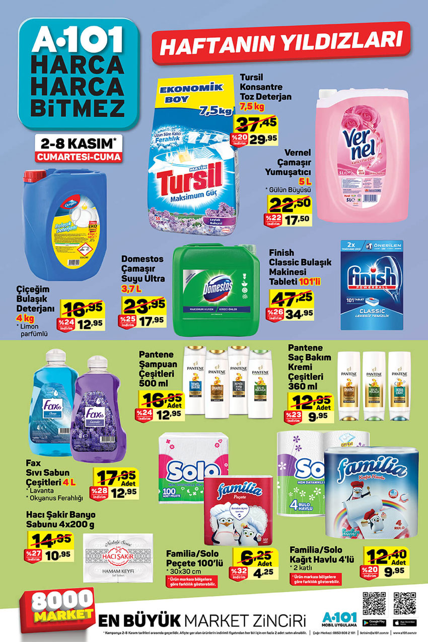 A101 2 Kasım Hafta Sonu Aktüel Ürünleri Yayında