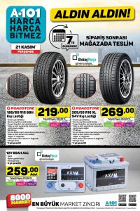 Kış Lastiği Kampanyası A101 Aktüel 21 Kasım Katalog Detayı