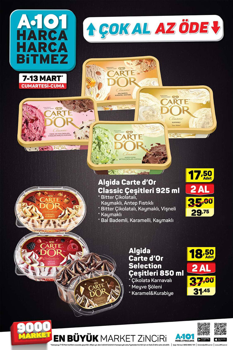 A101 7 Mart – 13 Mart 2020 Aktüel Ürün Kataloğu