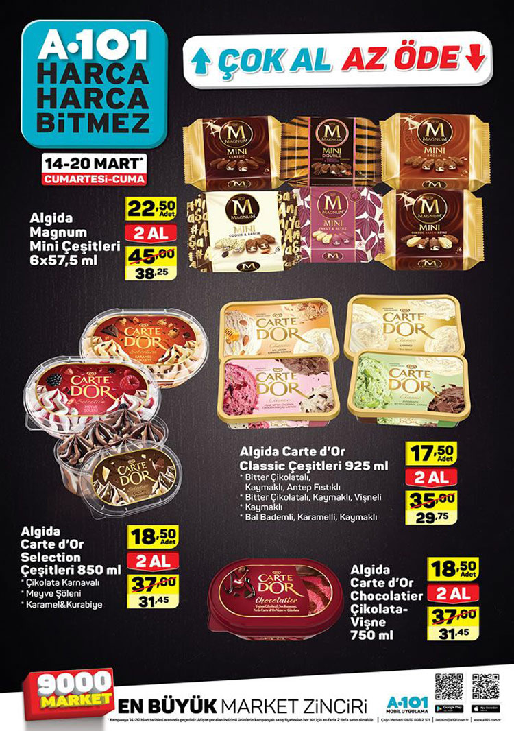 A101 aktuel 14 mart 2020 cok al az ode aktuel urunleri