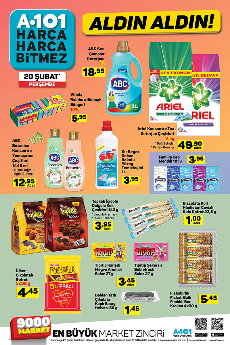Aktüel A101 20 Subat 2020 Katalog Detaylari