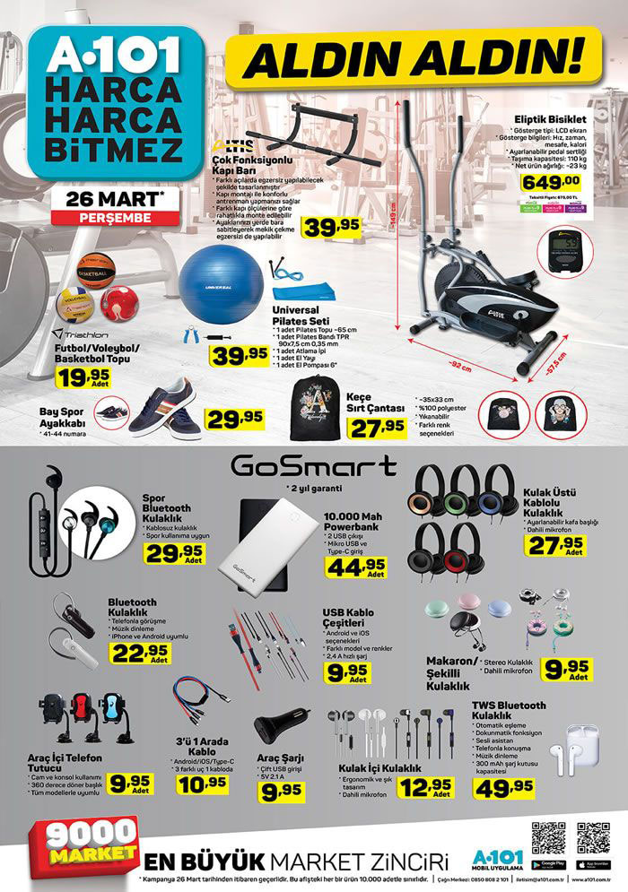 A101 26 Mart 2020 Aktuel Urunler Katalogu Sayfa 8