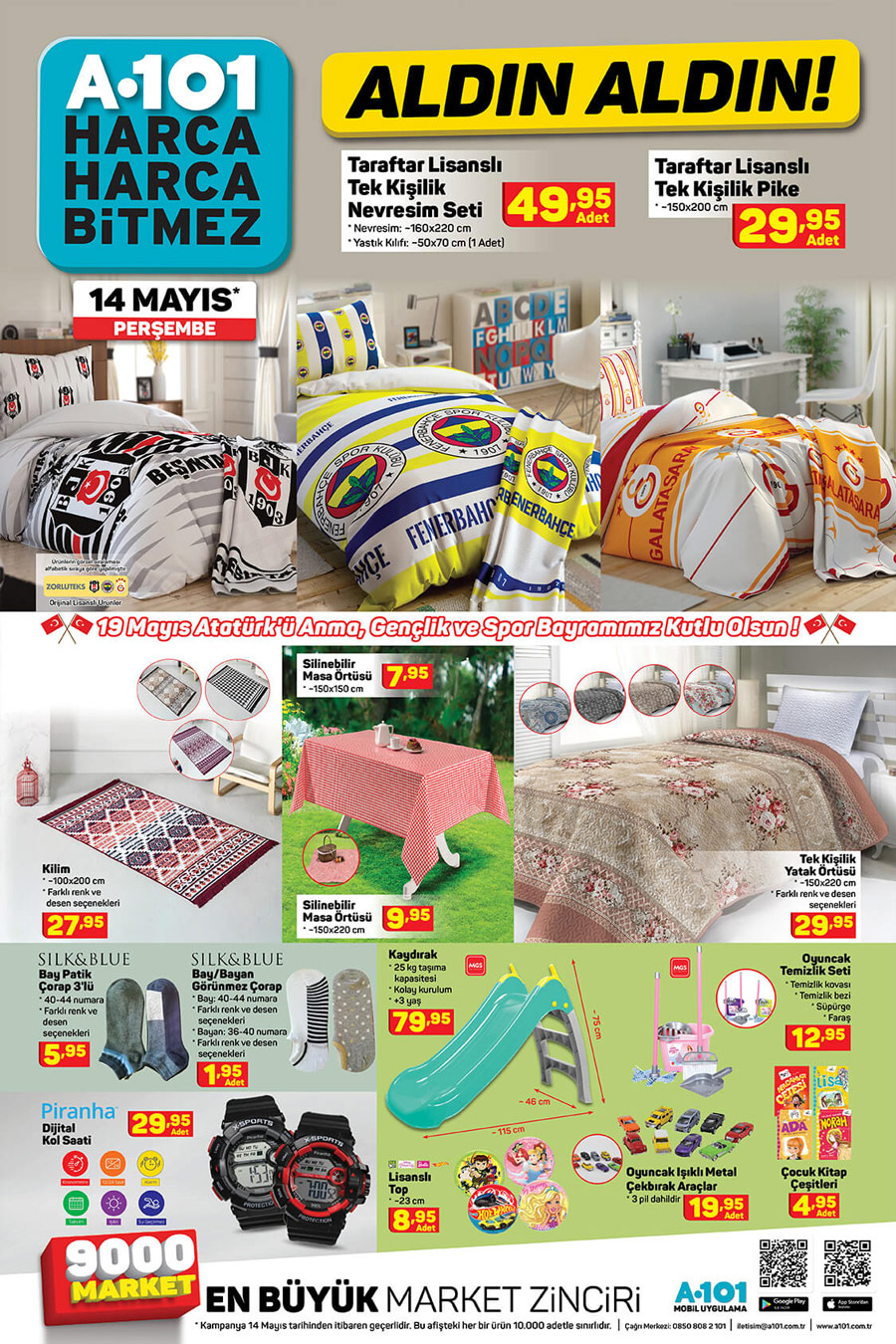 A101 Aktüel 14 Mayıs 2020 Ev Tekstili Ürünleri Kataloğu