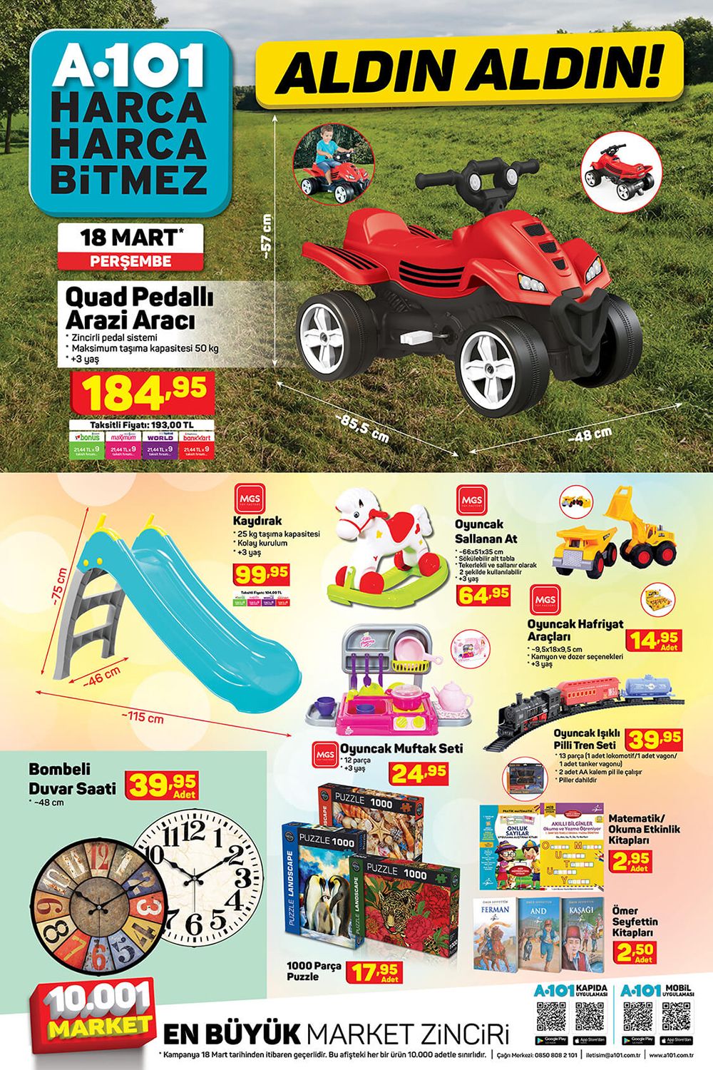 A101 18 MART 2021 AKTÜEL ÜRÜNLER KATALOĞU 8. SAYFASI