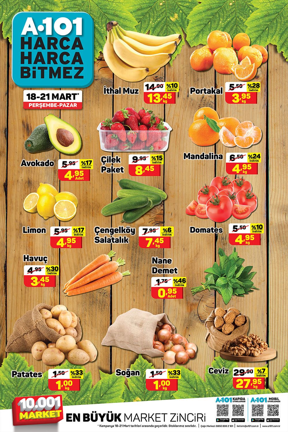 A101 18-19-20-21 Mart 2021 kataloğu 2