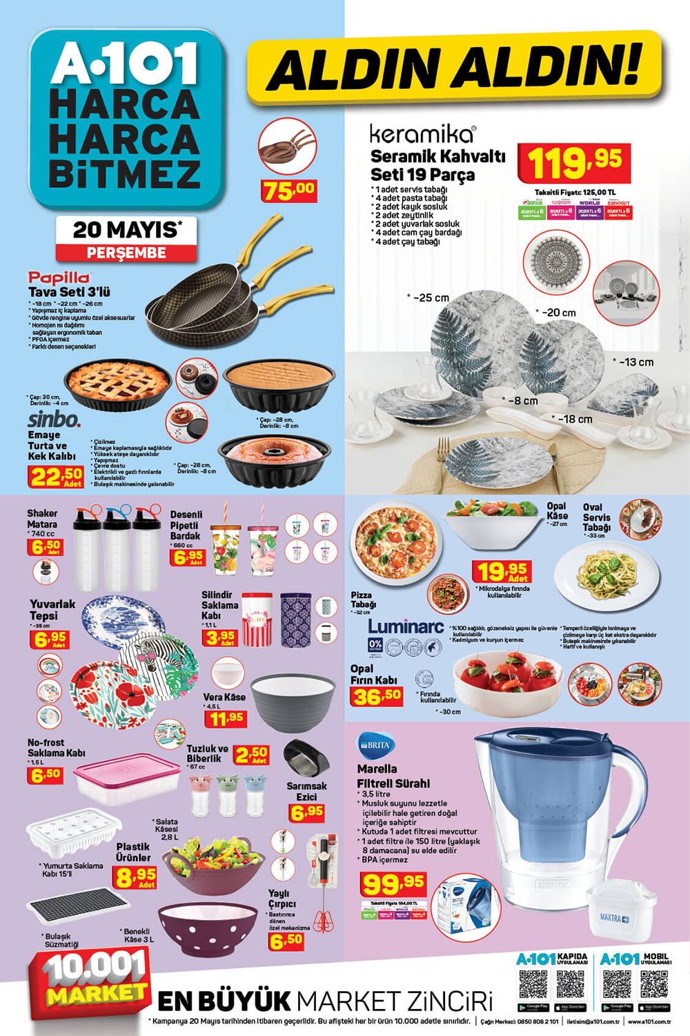 A101 20 MAYIS 2021 AKTÜEL ÜRÜNLER KATALOĞU 6. SAYFASI