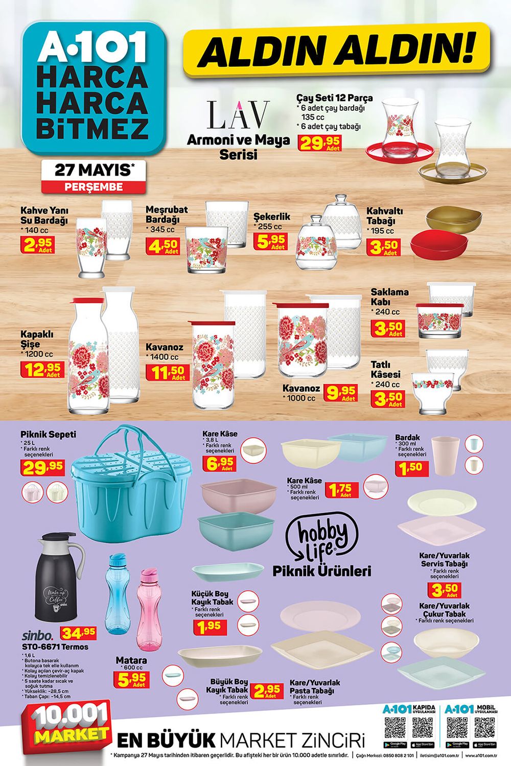 A101 27 MAYIS 2021 AKTÜEL ÜRÜNLER KATALOĞU 8. SAYFASI
