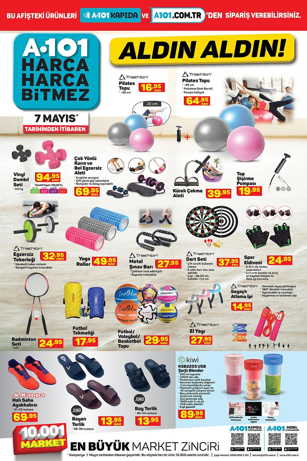 A101 7 MAYIS 2021 AKTÜEL ÜRÜNLER KATALOĞU 3. SAYFA