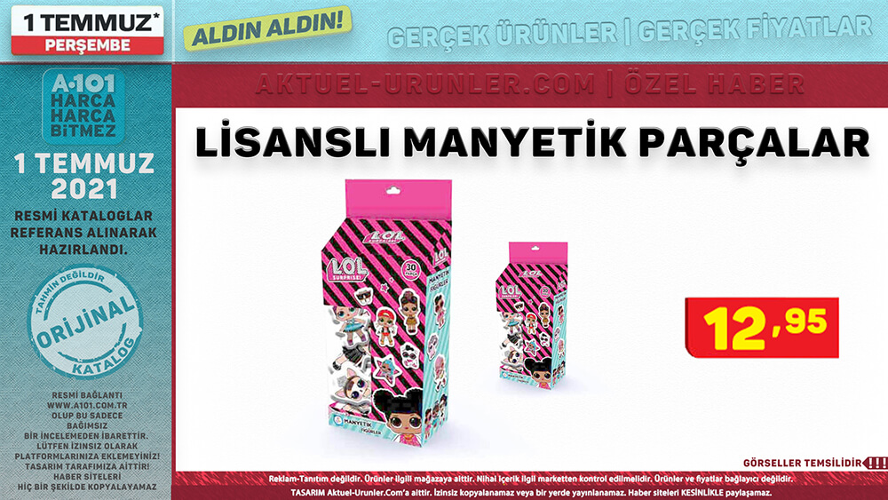 A101 1 Temmuz 2021 Aktüel Ürünleri Tekli Görsel
