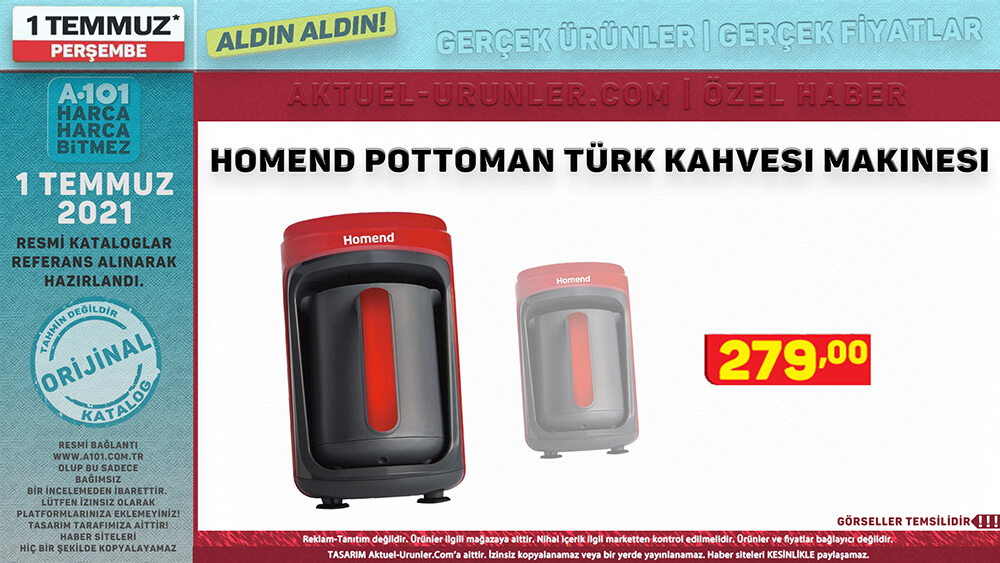 A101 1 Temmuz 2021 Aktüel Ürünleri Tekli Görsel