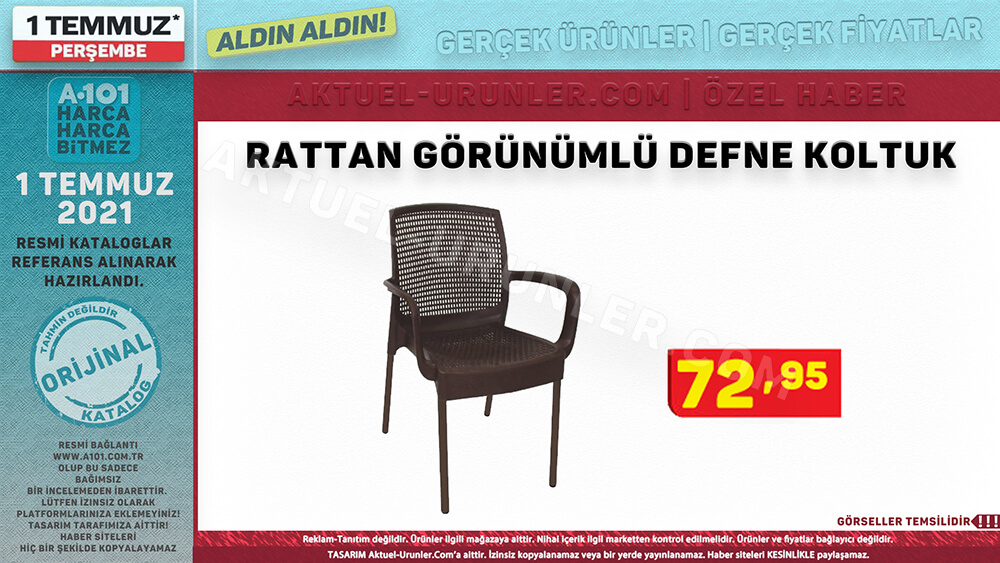 A101 1 Temmuz 2021 Aktüel Ürünleri Tekli Görsel