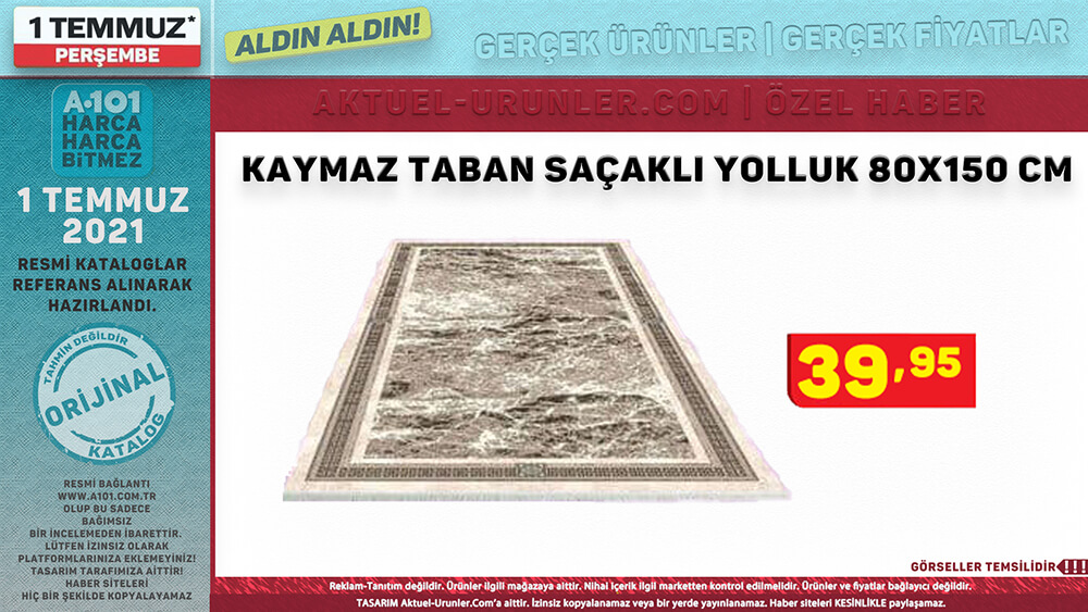 A101 1 Temmuz 2021 Aktüel Ürünleri Tekli Görsel