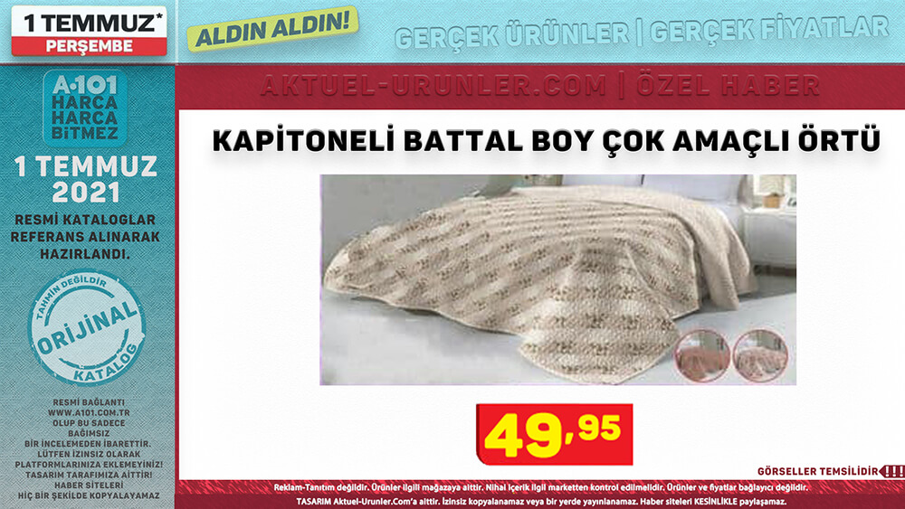A101 1 Temmuz 2021 Aktüel Ürünleri Tekli Görsel