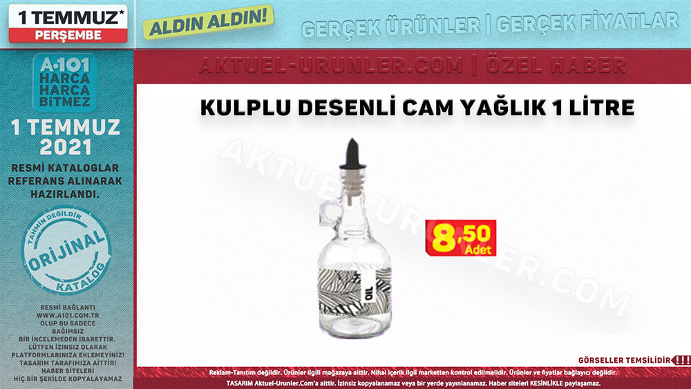 A101 1 Temmuz 2021 Aktüel Ürünleri Tekli Görsel