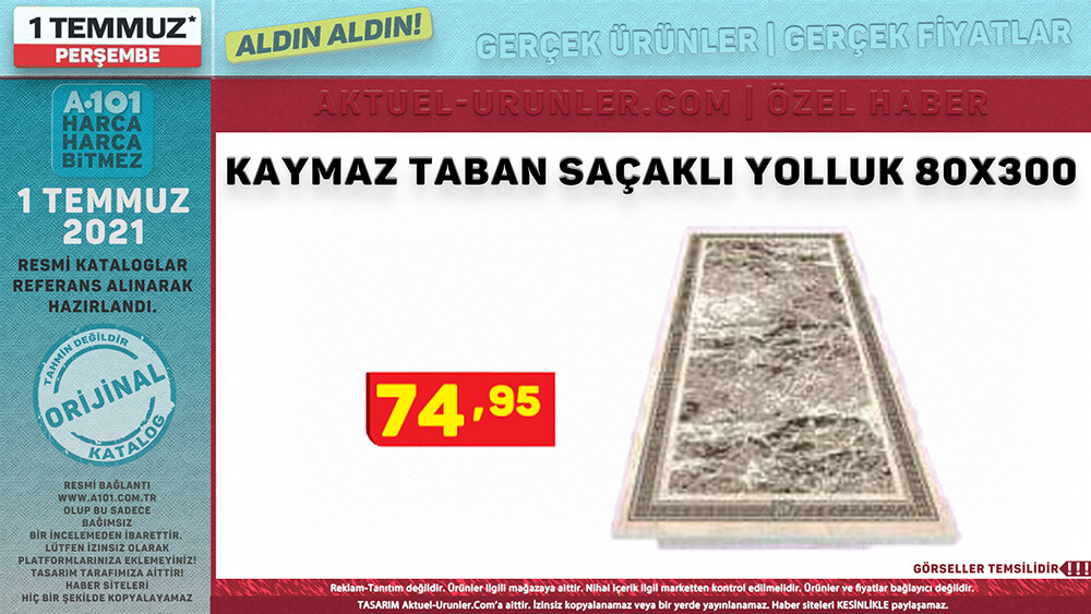 A101 1 Temmuz 2021 Aktüel Ürünleri Tekli Görsel
