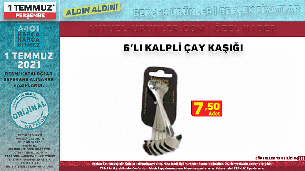 A101 1 Temmuz 2021 Aktüel Ürünleri Tekli Görsel