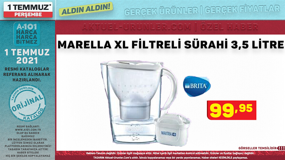 A101 1 Temmuz 2021 Aktüel Ürünleri Tekli Görsel