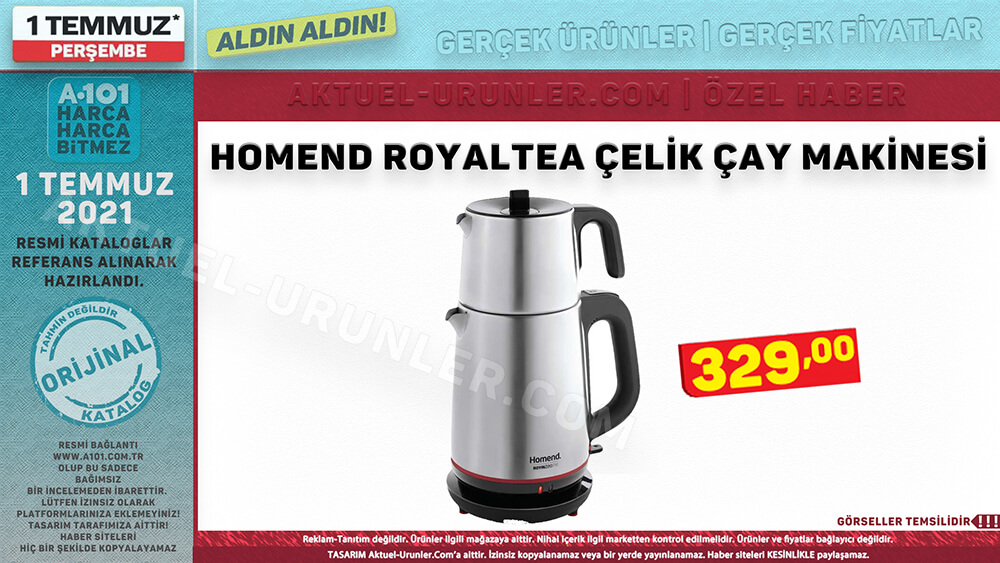 A101 1 Temmuz 2021 Aktüel Ürünleri Tekli Görsel
