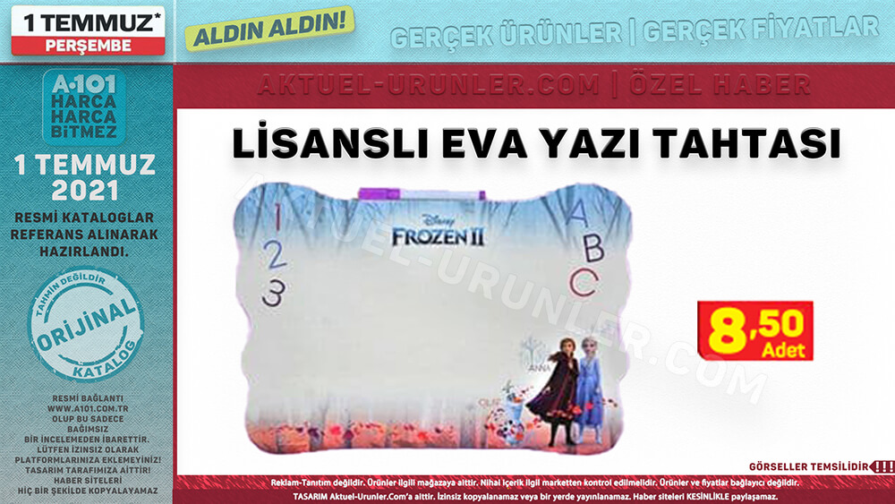 A101 1 Temmuz 2021 Aktüel Ürünleri Tekli Görsel
