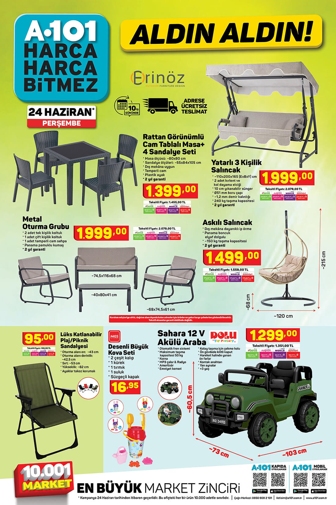 A101 24 HAZİRAN 2021 AKTÜEL ÜRÜNLER KATALOĞU 4. sayfa