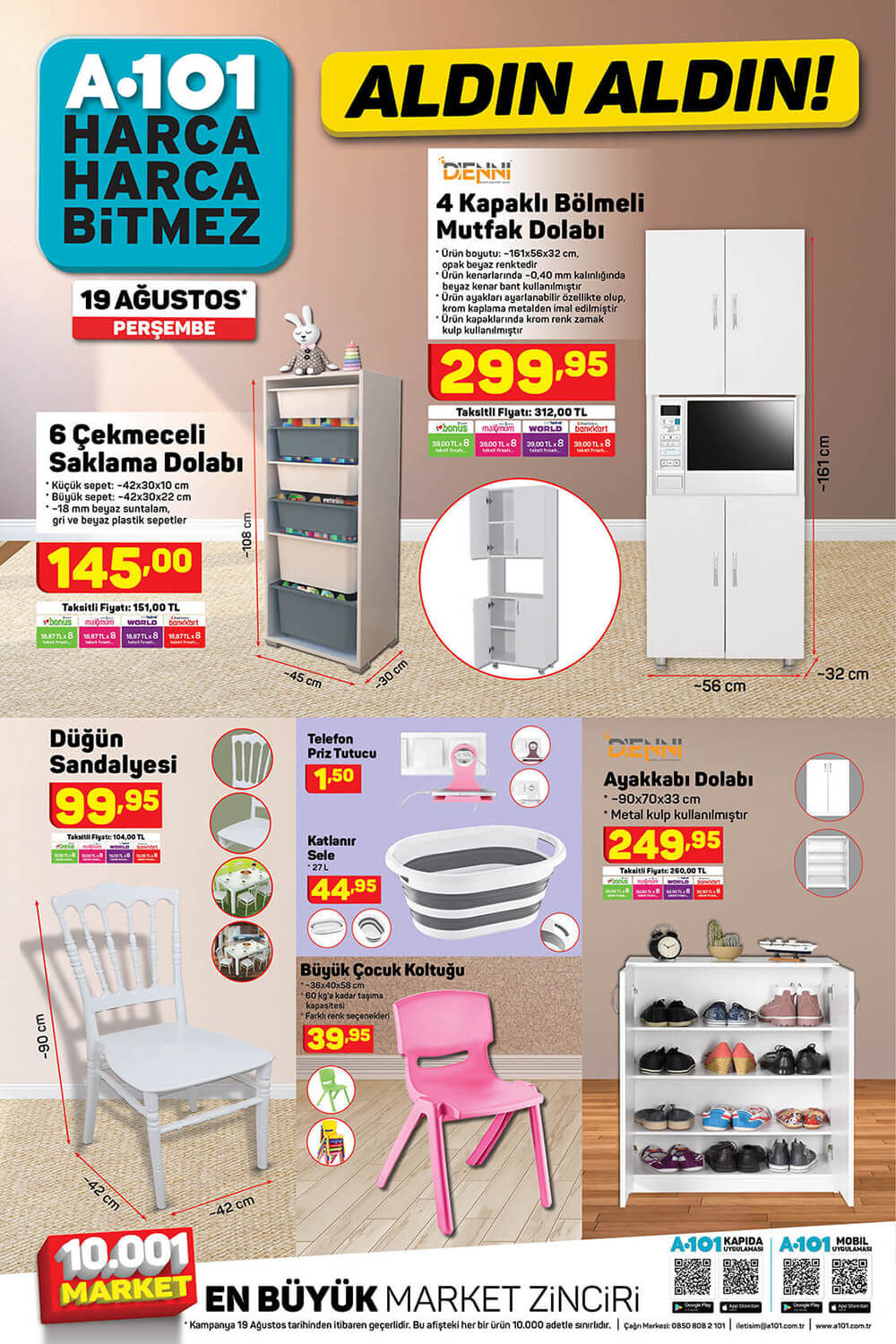 A101 19 Ağustos 2021 Aktüel Kataloğu Sayfa 5