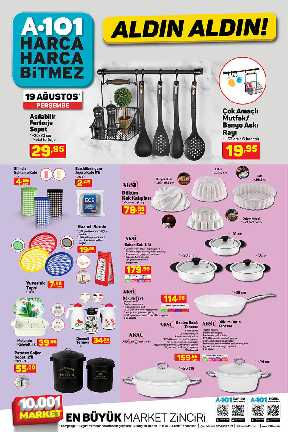 A101 19 Ağustos 2021 Aktüel Kataloğu Sayfa 7