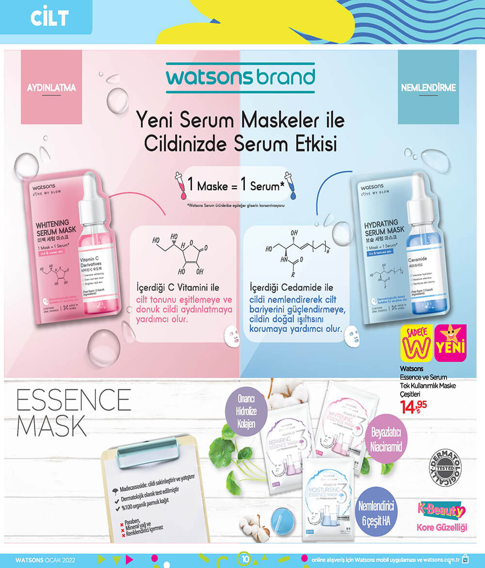 Watsons Ocak 2022 Kataloğu Sayfa 10