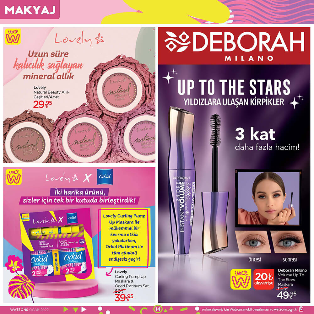 Watsons Ocak 2022 Kataloğu Sayfa 14