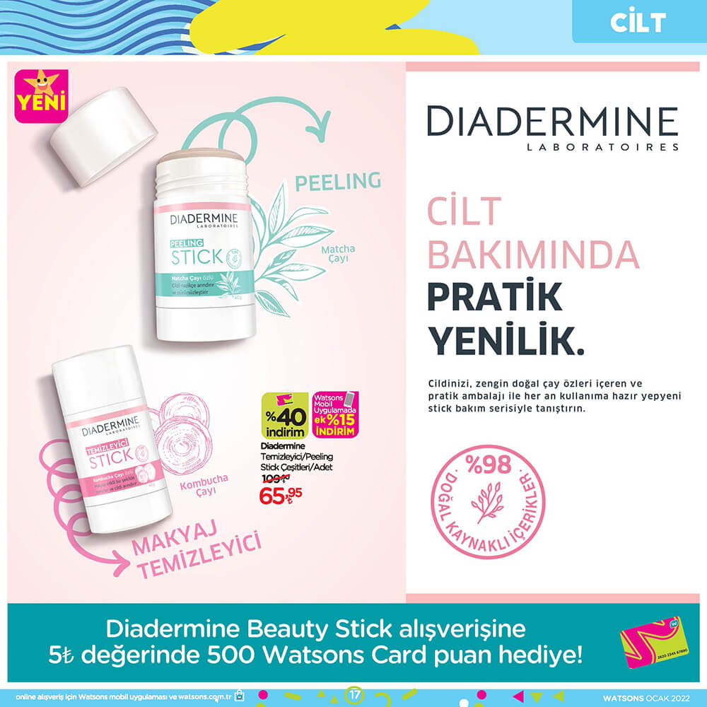 Watsons Ocak 2022 Kataloğu Sayfa 17