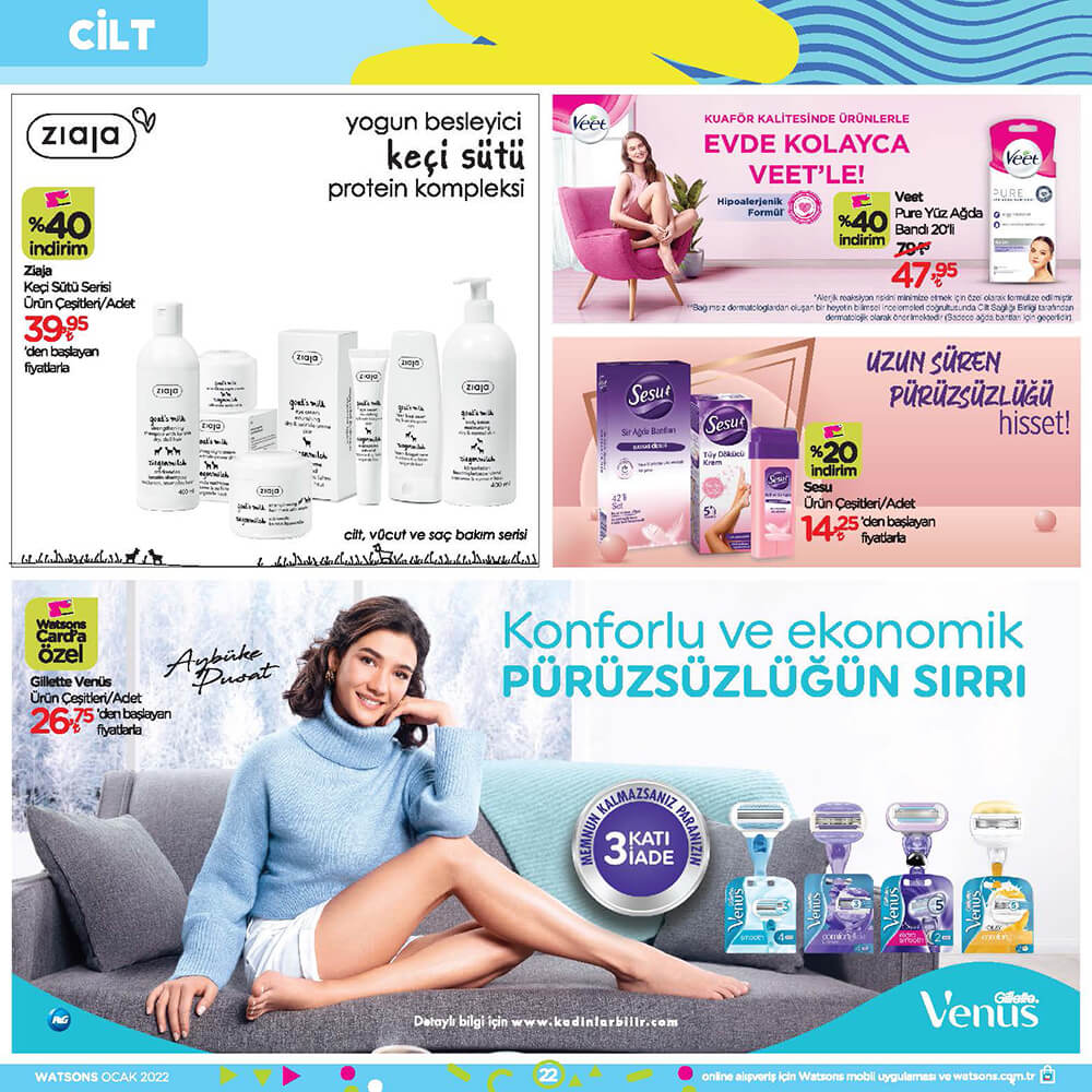 Watsons Ocak 2022 Kataloğu Sayfa 26
