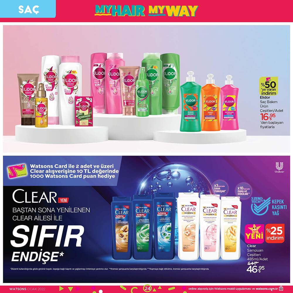 Watsons Ocak 2022 Kataloğu Sayfa 28