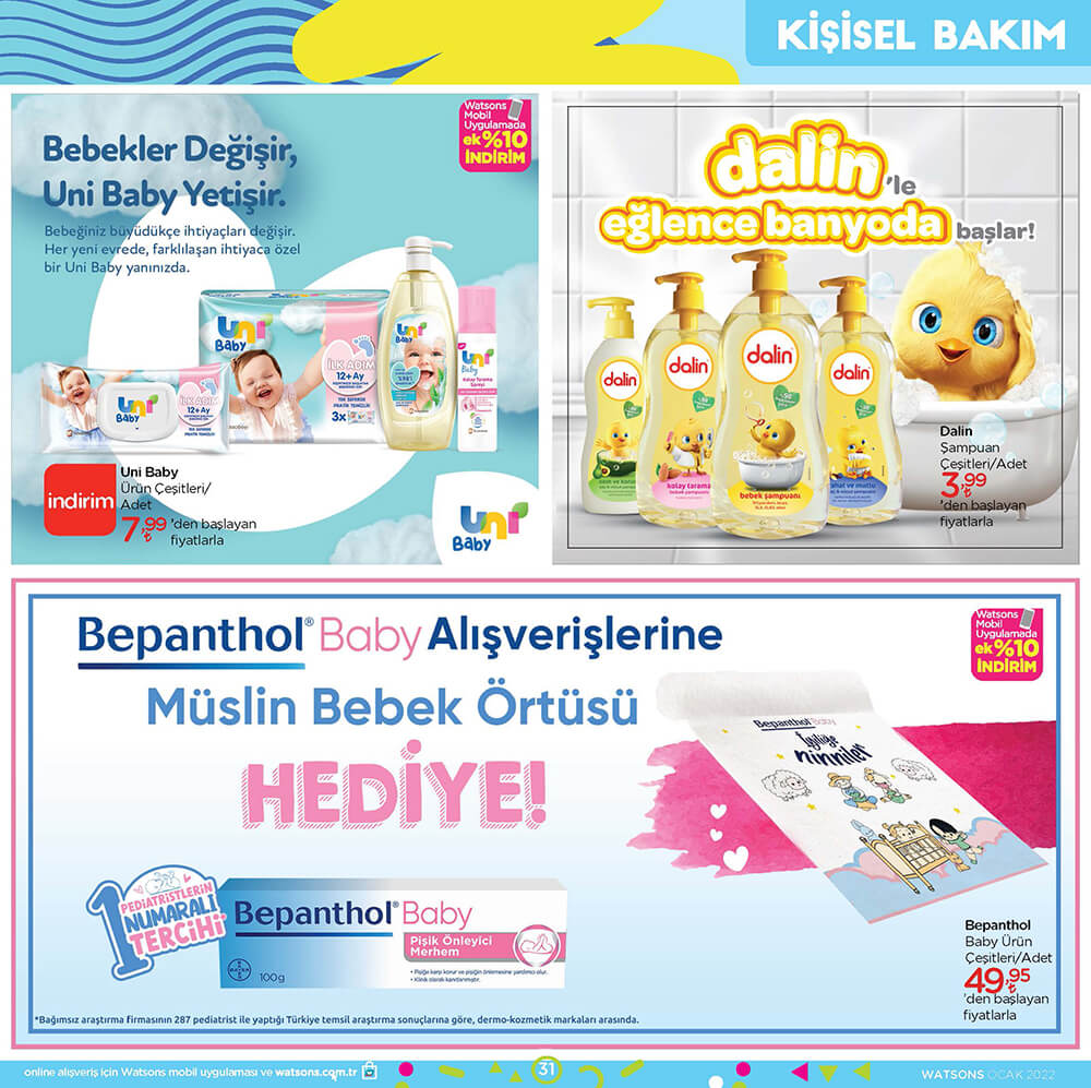 Watsons Ocak 2022 Kataloğu Sayfa 35