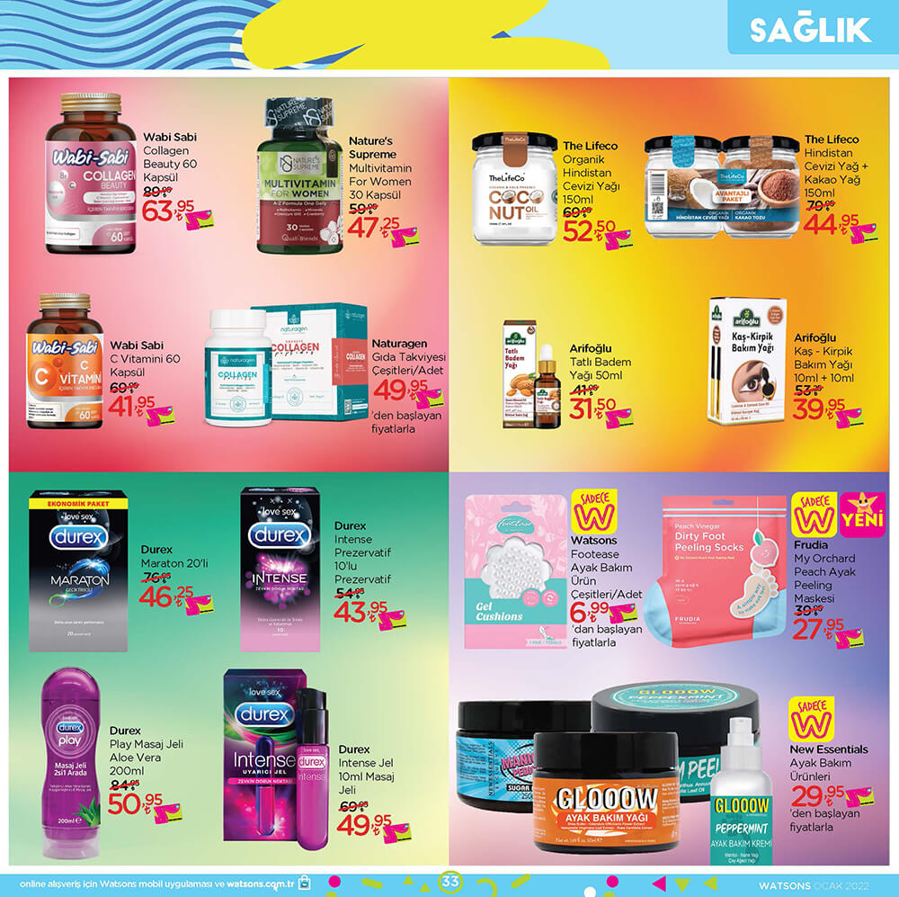Watsons Ocak 2022 Kataloğu Sayfa 37