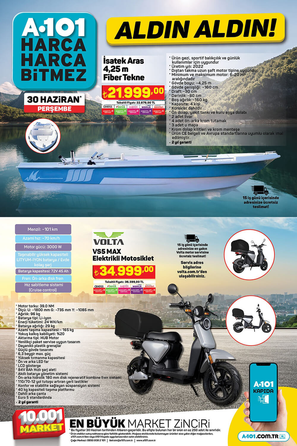 A101-Tekne-ve-elektrikli-motosiklet-aktuel-30-haziran