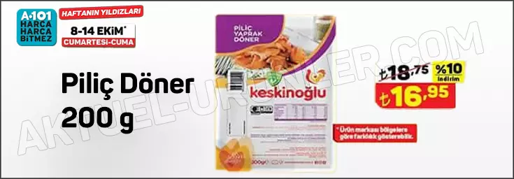 A101 8 Ekim 2022 Ürünleri 12