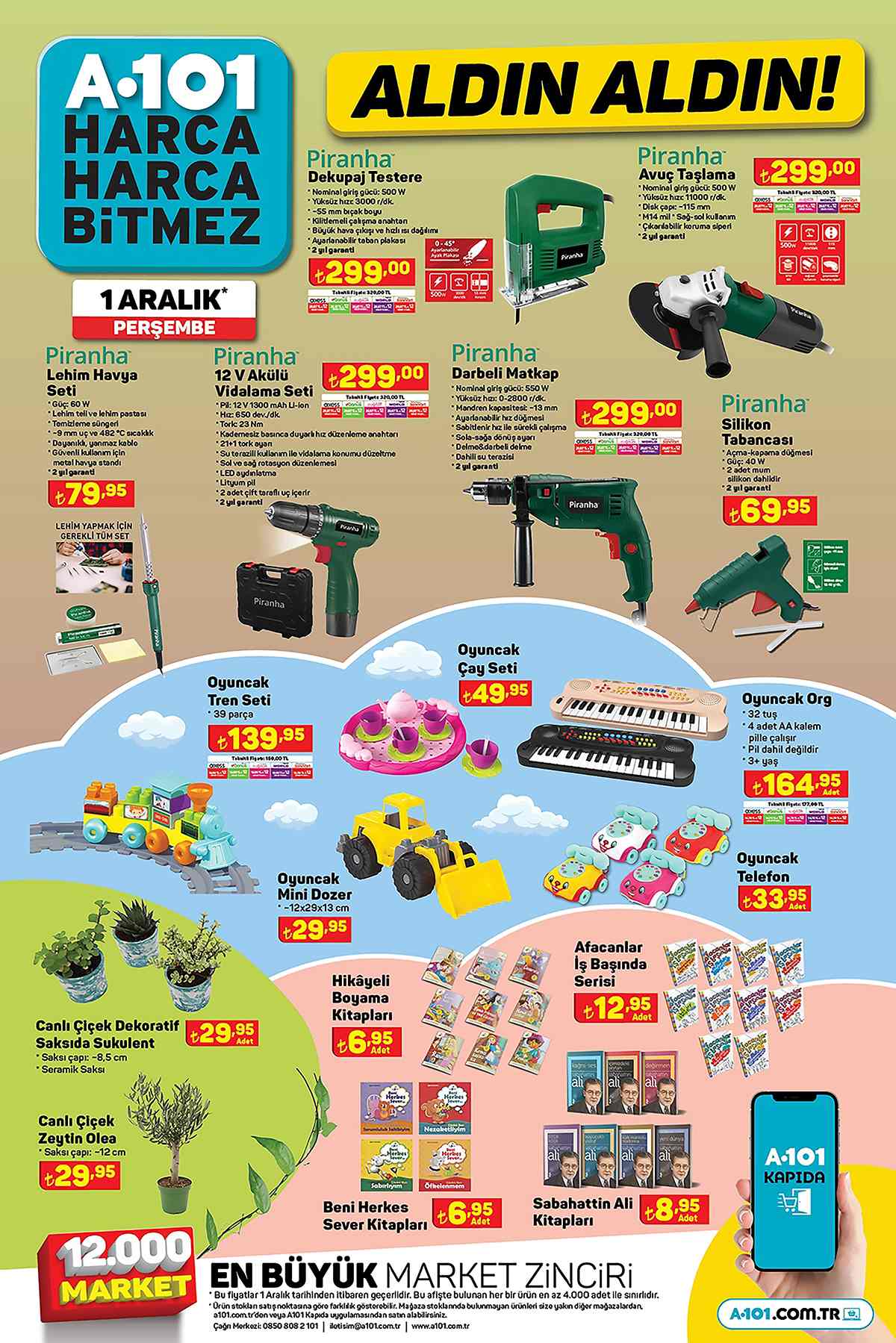 A101 1 Aralık 2022 Katalog