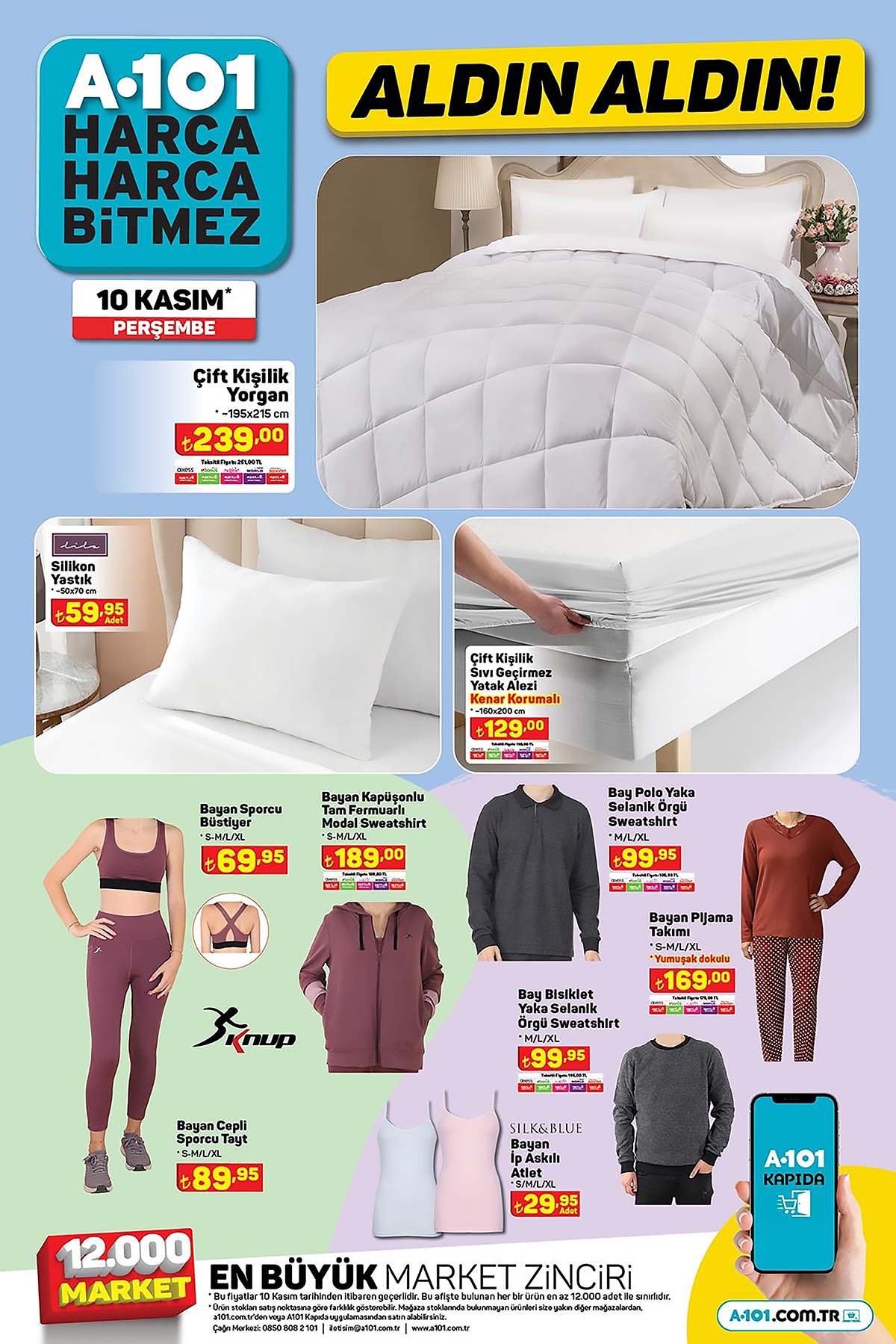 A101 10 Kasım Kataloğu Sayfası