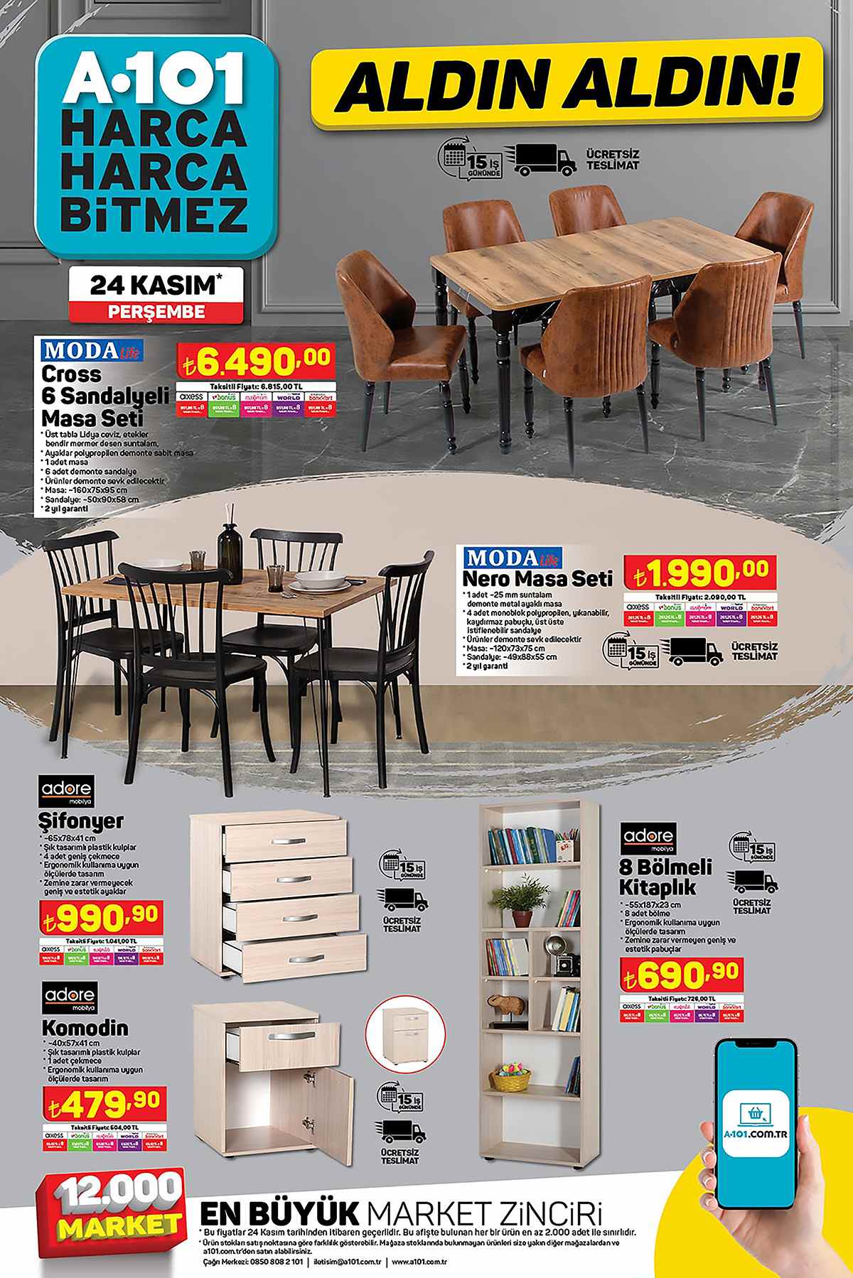 A101de bu hafta 24 kasım