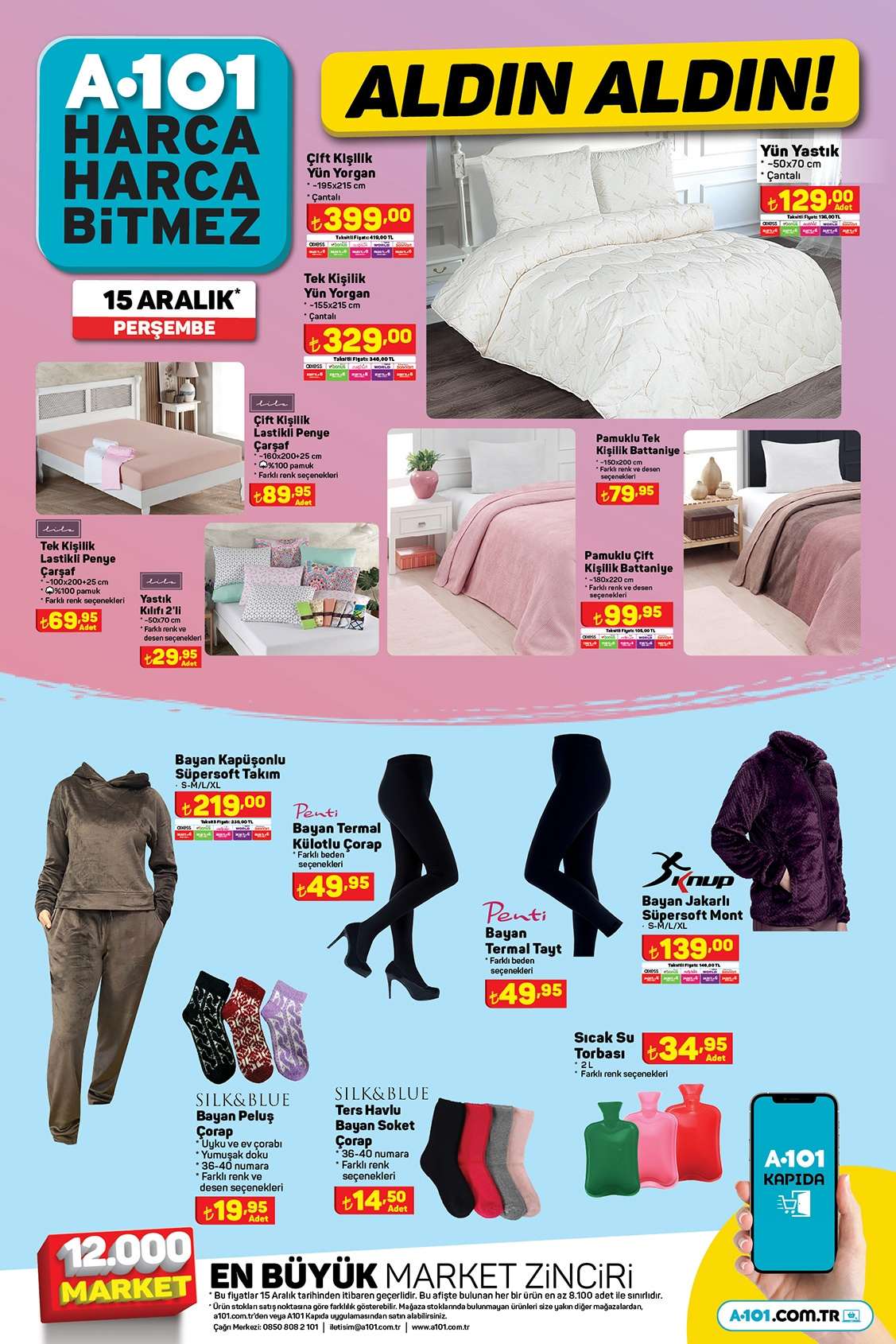 Bu Hafta 15 Aralık A101
