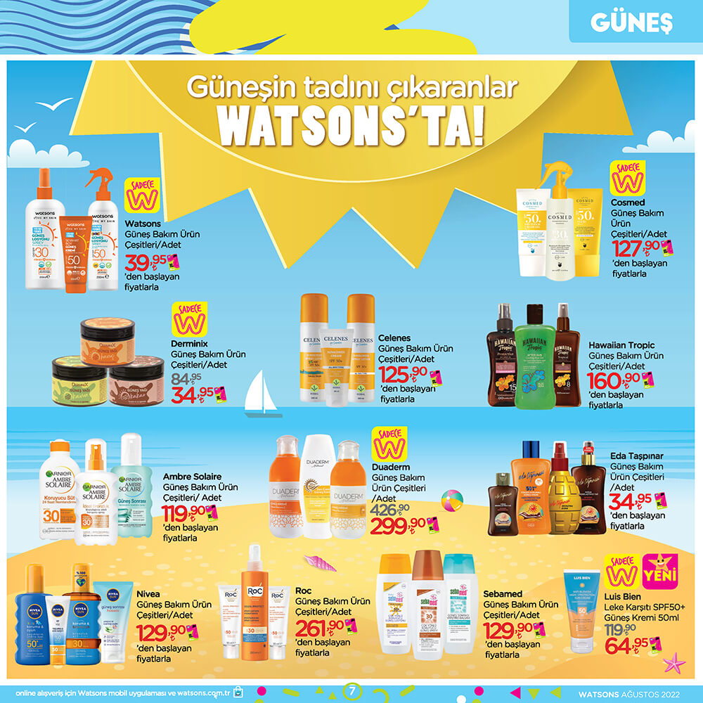 Watsons Aktüel Ürünleri AĞUSTOS 2022 Kataloğu Görseli 7