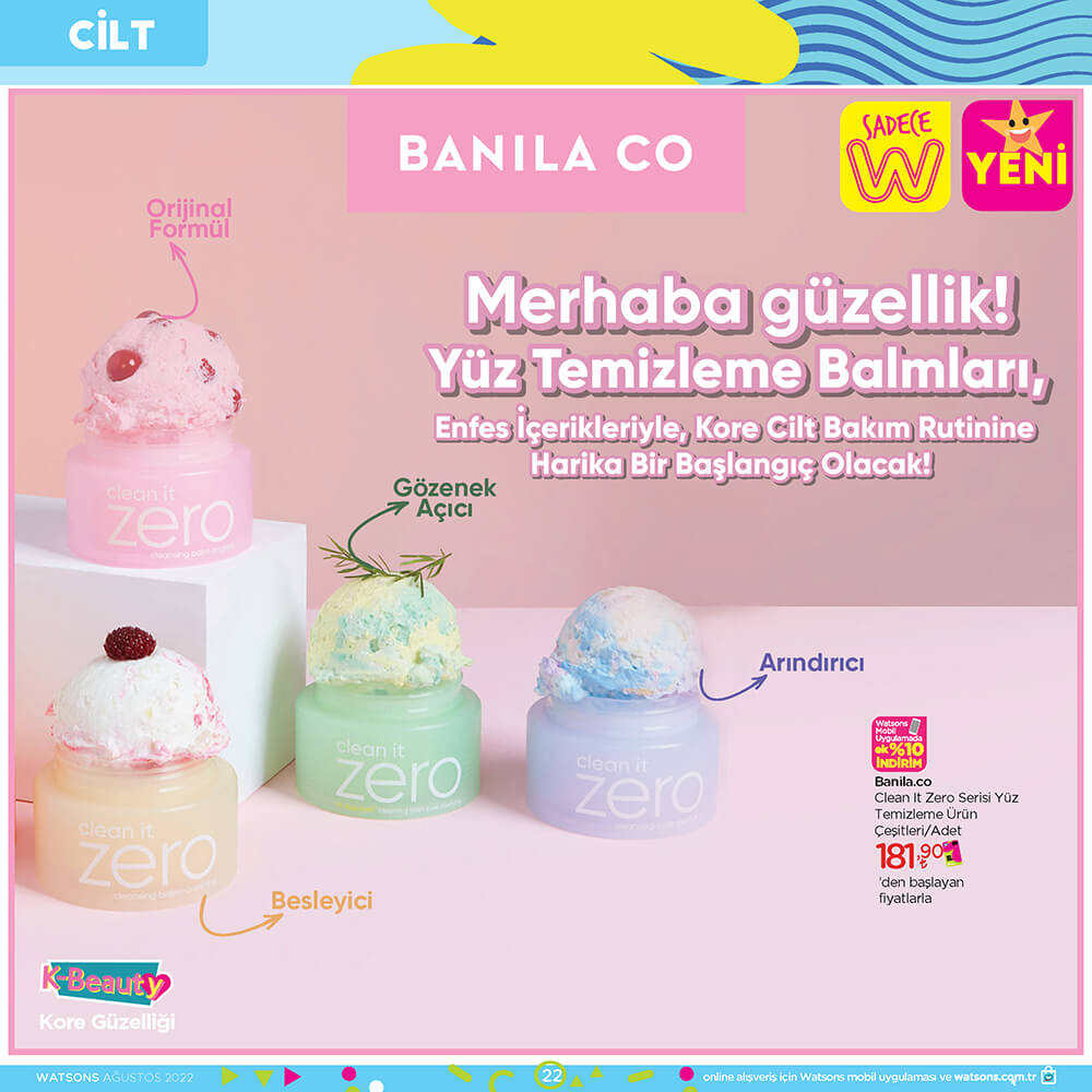 Watsons Aktüel Ürünleri AĞUSTOS 2022 Kataloğu Görseli 26