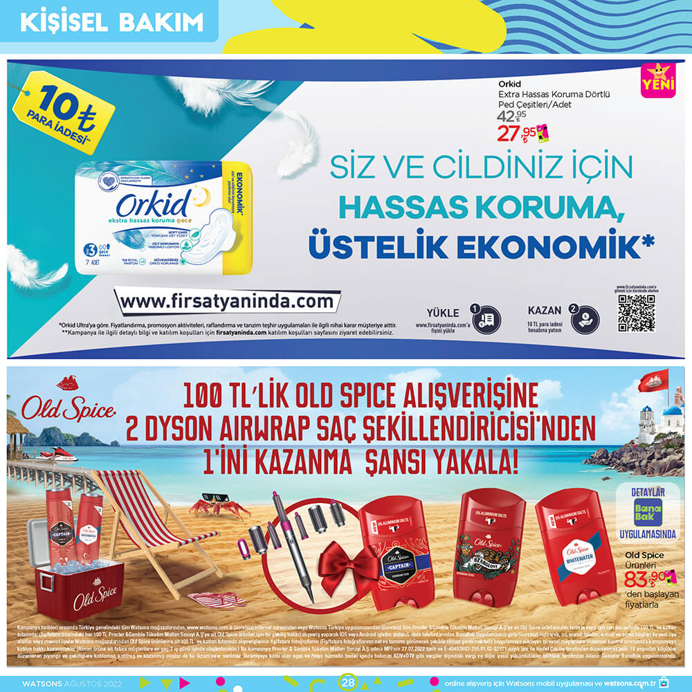 Watsons Aktüel Ürünleri AĞUSTOS 2022 Kataloğu Görseli 32