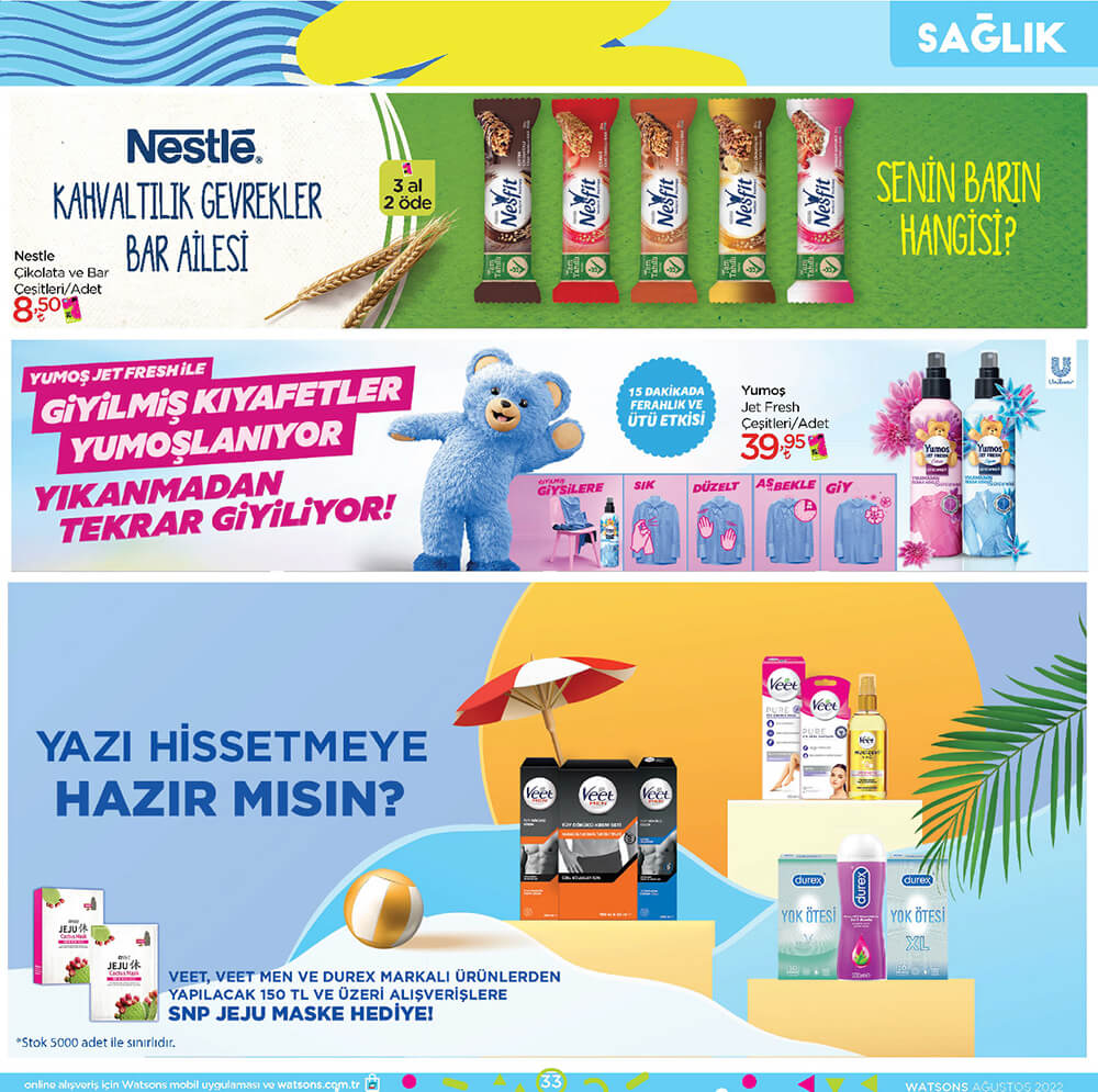 Watsons Aktüel Ürünleri AĞUSTOS 2022 Kataloğu Görseli 37