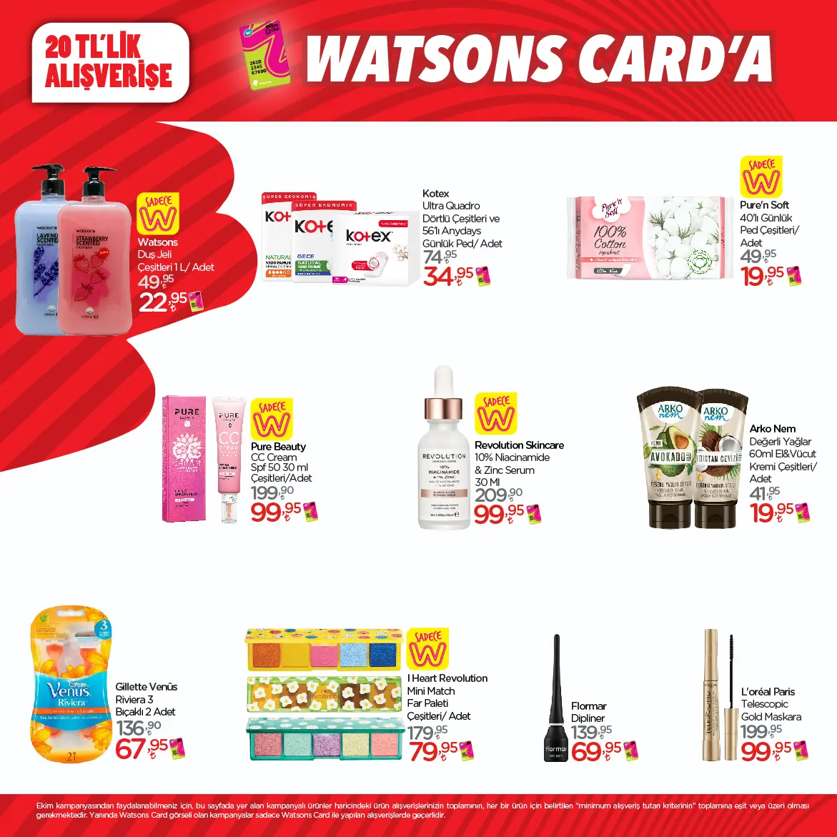 WATSONS EKİM KATALOĞU AKTÜEL ÜRÜNLER 2.SAYFASI