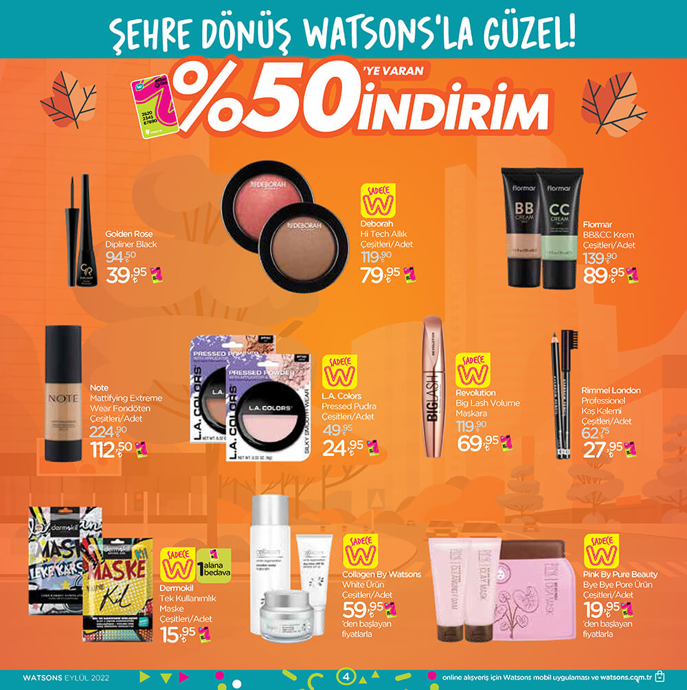 Watsons Aktüel Ürünleri EYLÜL 2022 Kataloğu Görseli 4